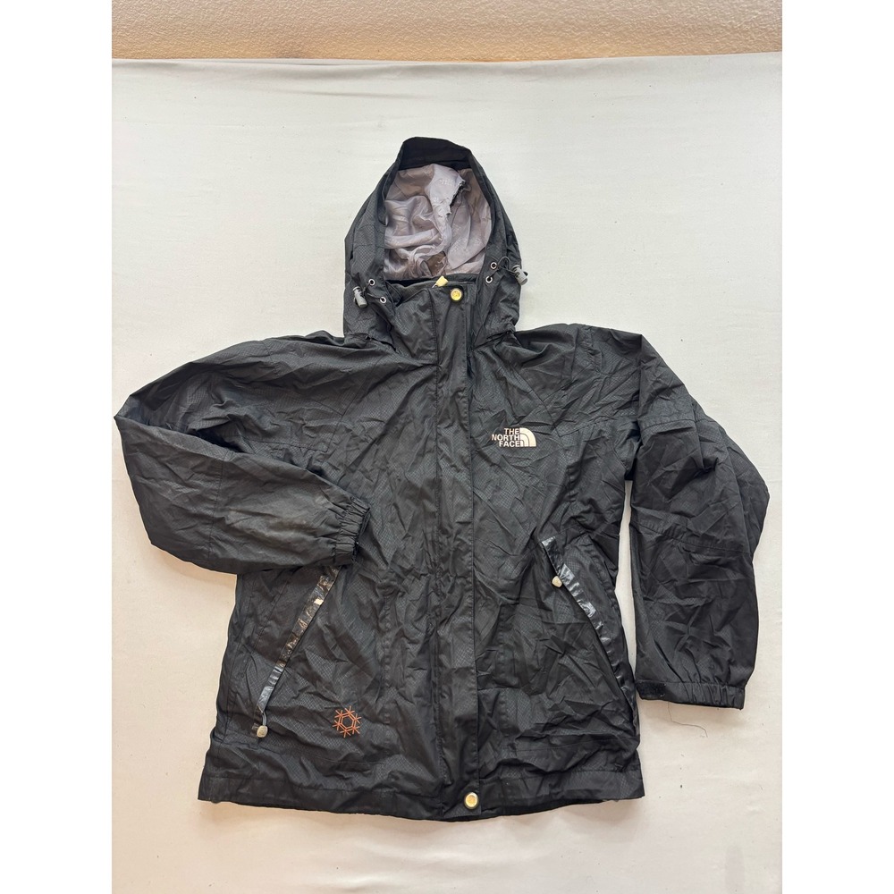 The North Face Summit Series Gore-Tex Jacket Black Hooded Ripstop Shell Medium